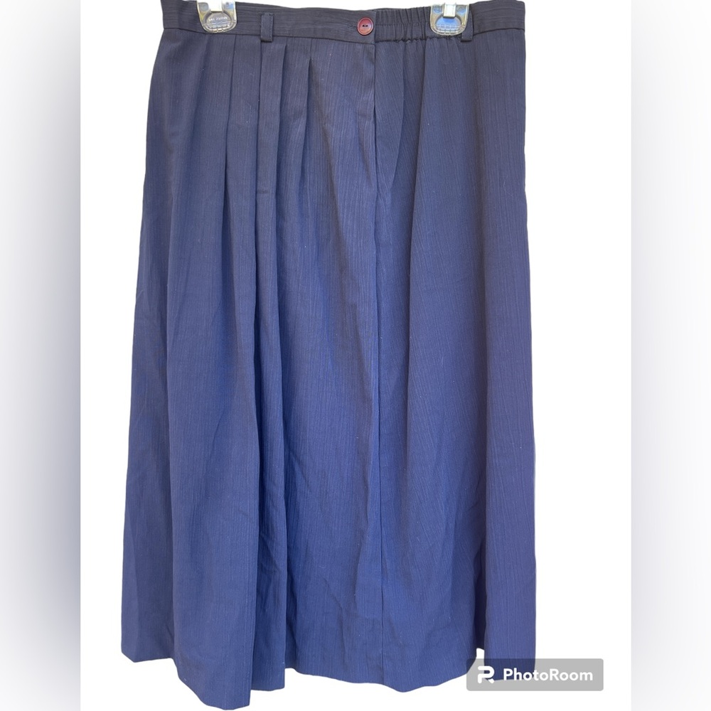 Liz Baker size 16 navy blue skirt A296AR1